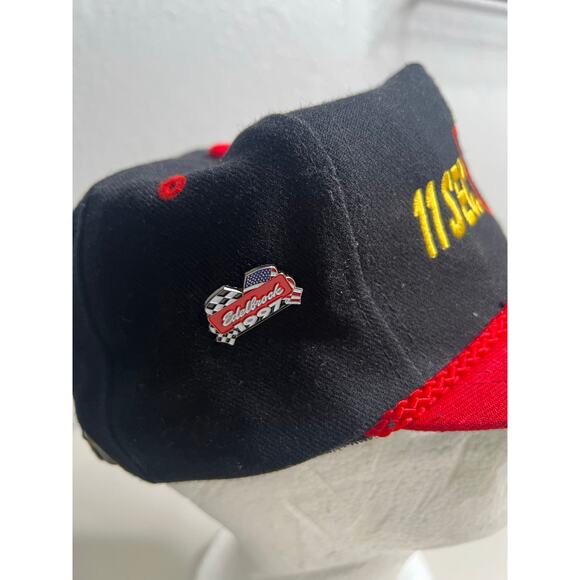 Dodge Viper 11 Second Club Hat Otto Cap Black Red Embroidered Racing Vintage - Picture 4 of 15